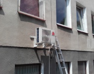 Montaż systemu chłodzenia powietrza - Nowy Szpital we Wschowie